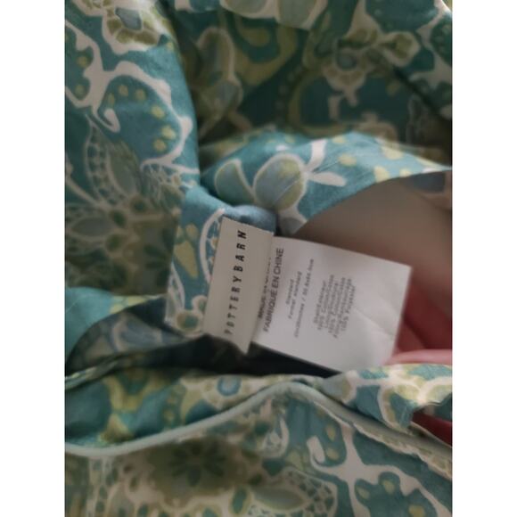 Pottery Barn Paisley Emma Full Queen Quilted Comforter 2 Standard Shams - Picture 9 of 12